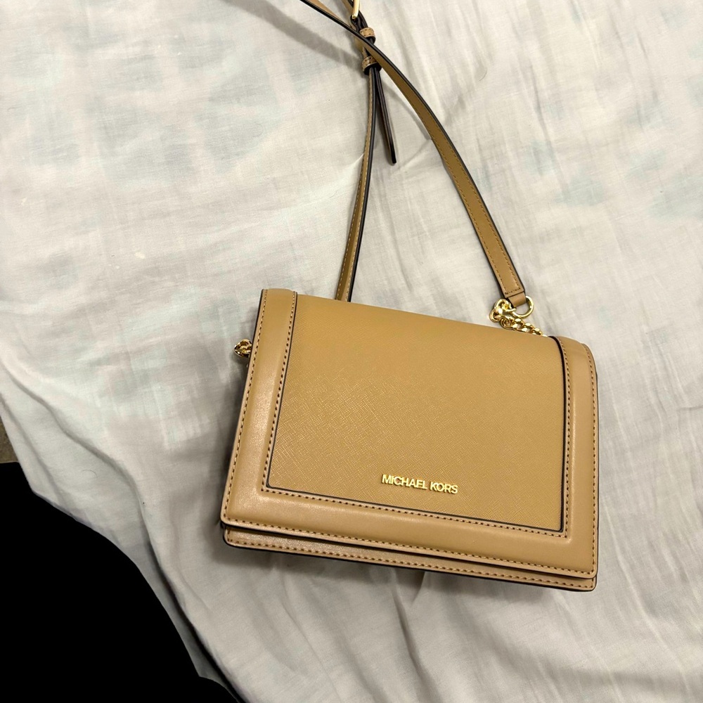 Michael Kors Tan Crossbody Bag